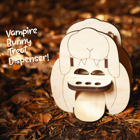 Vampire Bunny Treat Dispenser