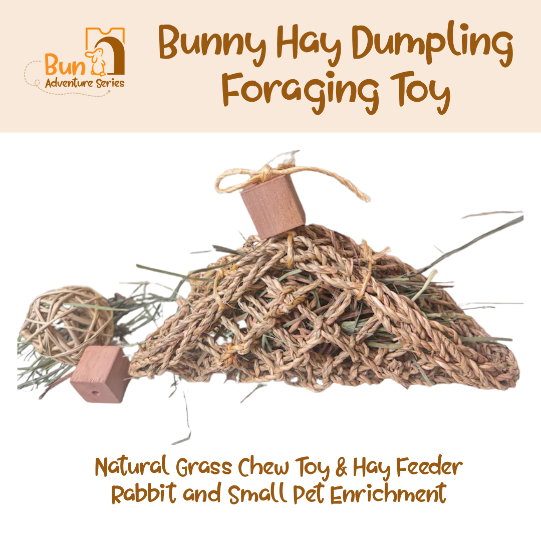 Bunny Hay Dumpling Foraging Toy
