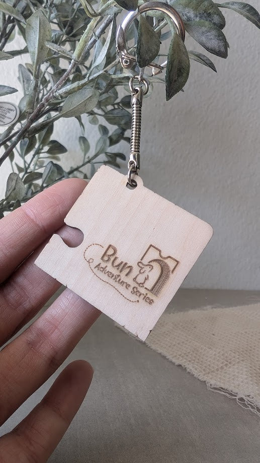 Zion & The Moon Keychain