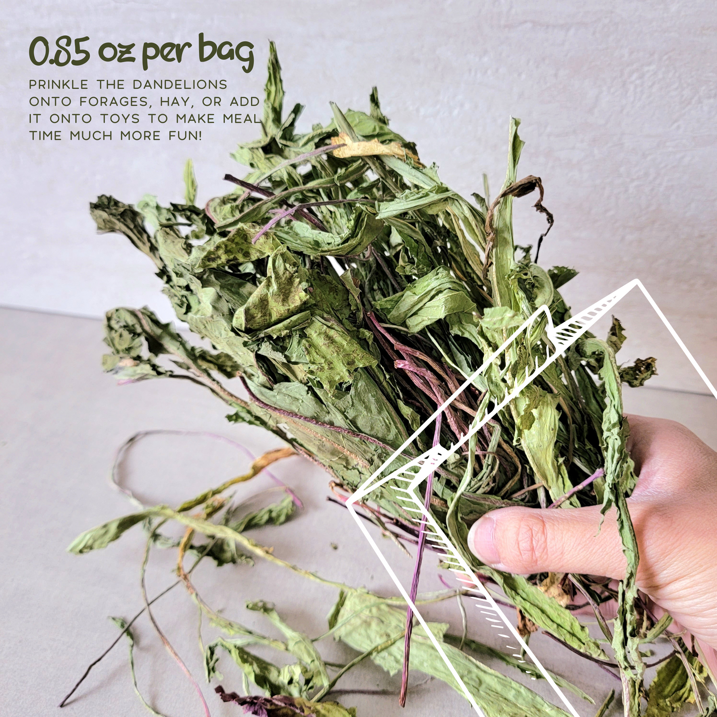 Dried Dandelion for Small Animals