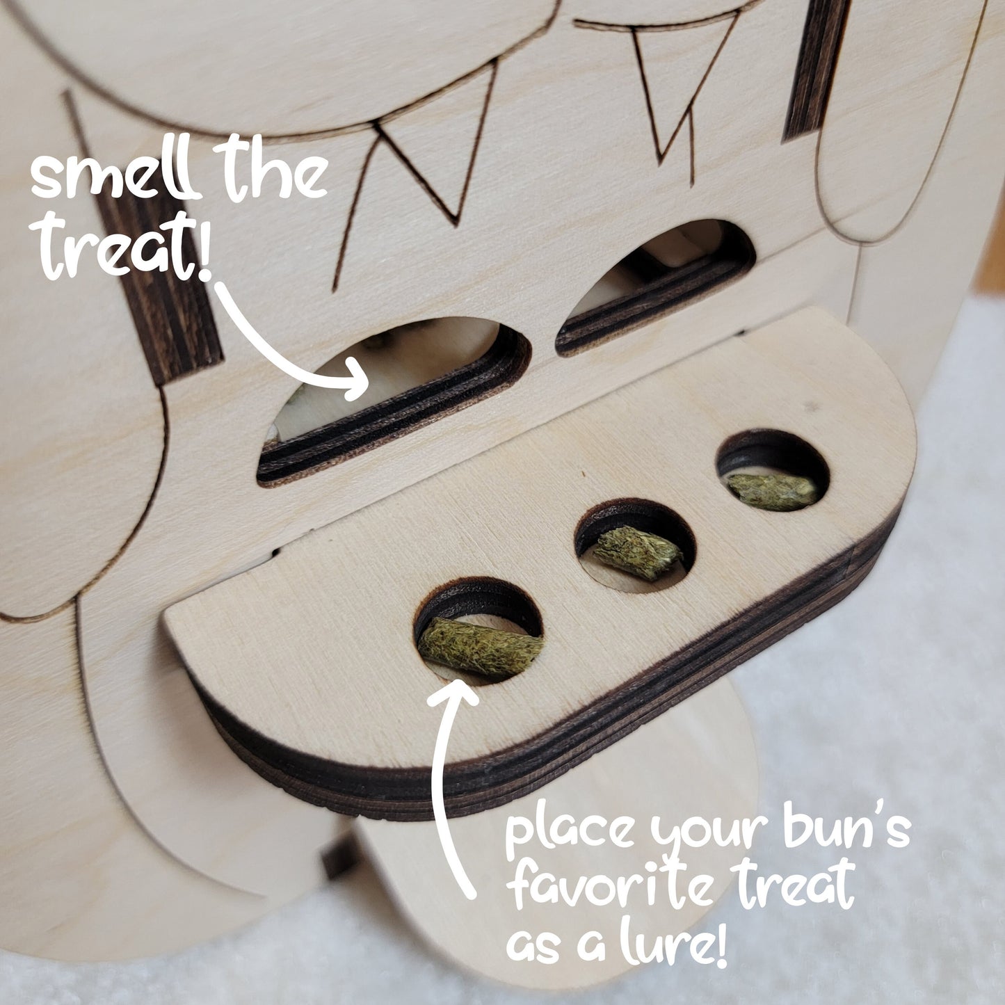Vampire Bunny Treat Dispenser