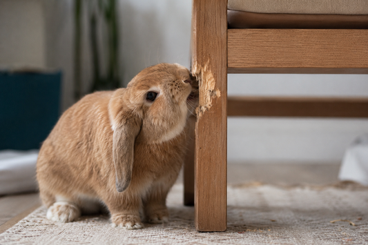 Why Is My Rabbit Chewing My Furniture?