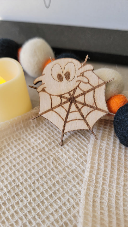 Spidy Bun Pinback Button