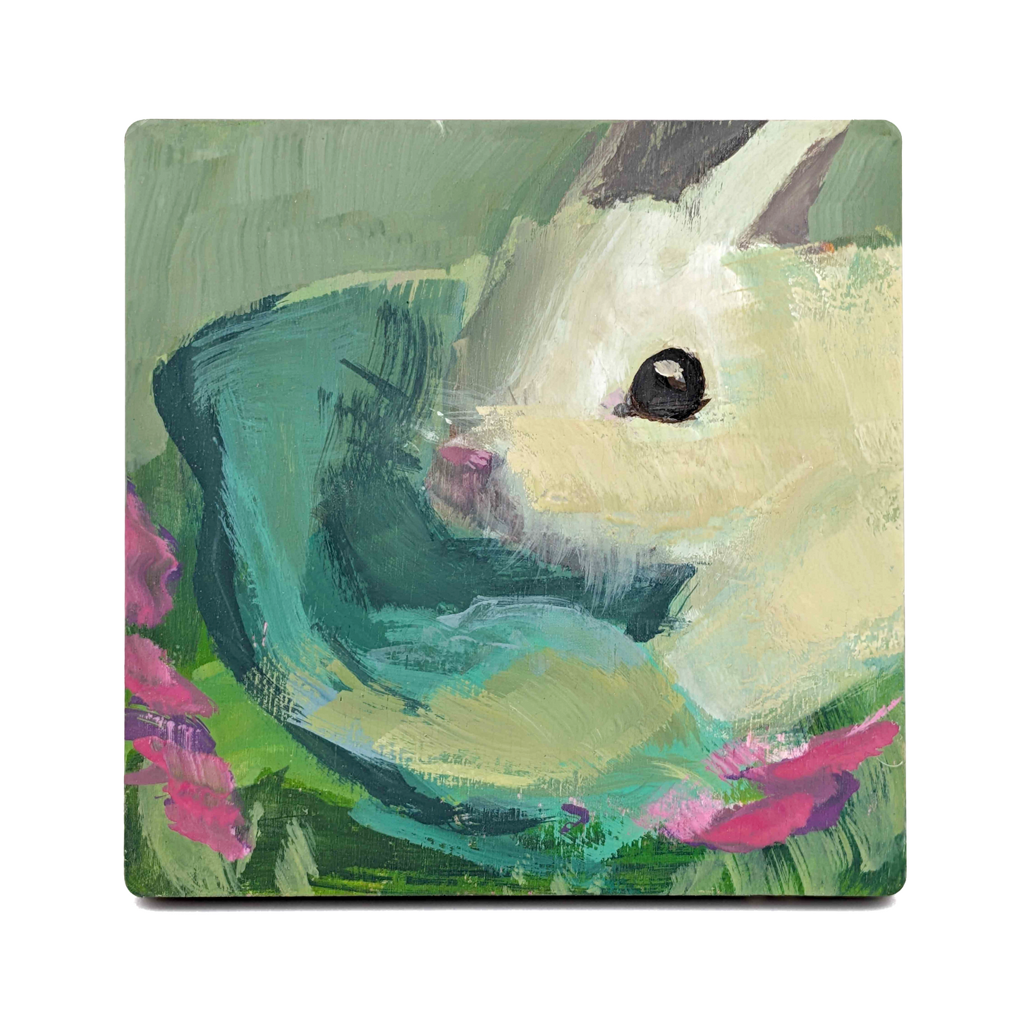 Handmade Bunny Coasters