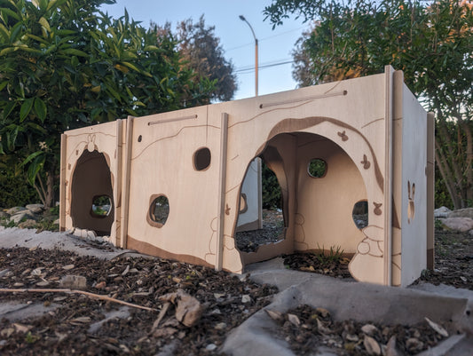 The Labyrinth | Modular Tunnel Hideout For Bunnies and Small Pets