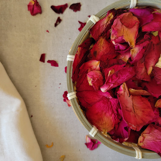 Dried Rose Petals for Small Animals