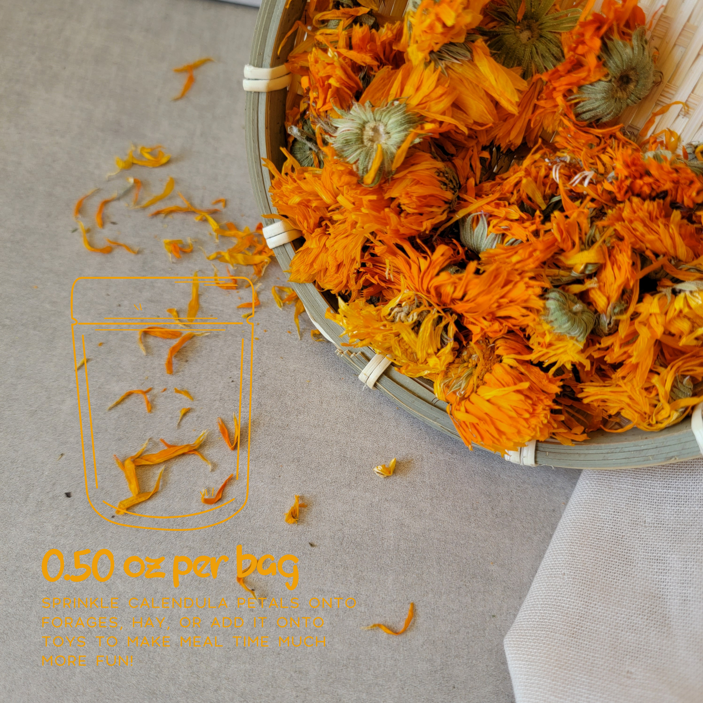 Dried Marigold for Small Animals